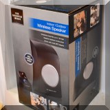 E09. The Sharper Image wireless speaker. 